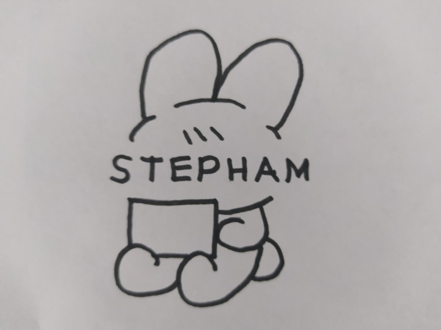 Phác thảo linh vật thỏ STEPHAM
